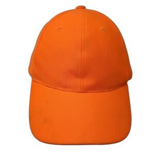 Paramount Outdoors Baseball Cap Orange One Size Adjustable 6 Panel Blank